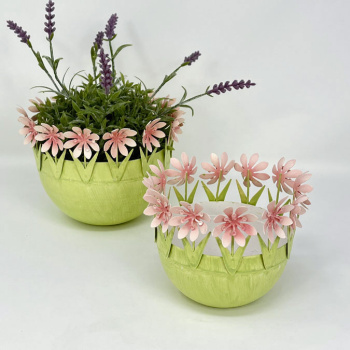 Cache Pot de Fleurs "Flowers"