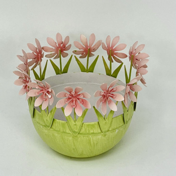 Cache Pot de Fleurs "Flowers"