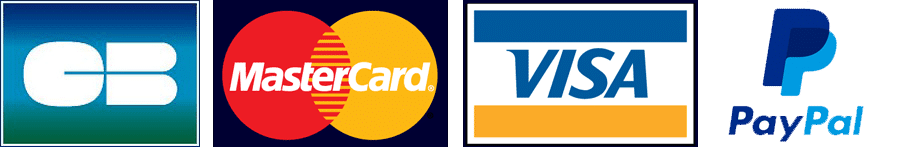 Paiement CB, Mastercard, Visa